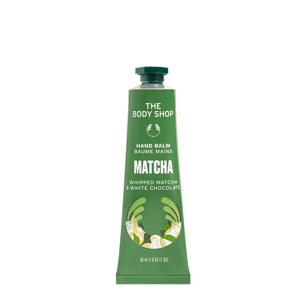 The Body Shop - Handbalm med vispad matcha och vit choklad - 30 ml