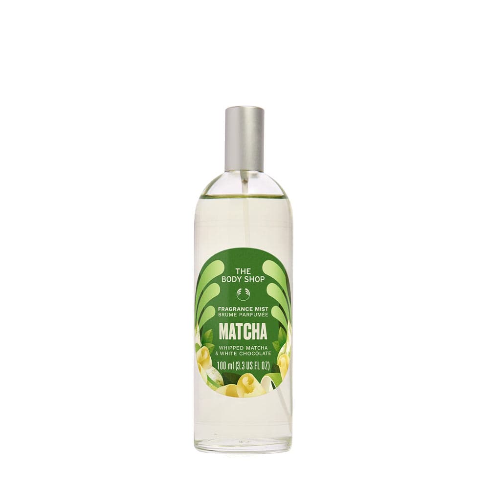 The Body Shop - Vaahdotetun matchan ja valkosuklaan tuoksusuihke - 100 ml
