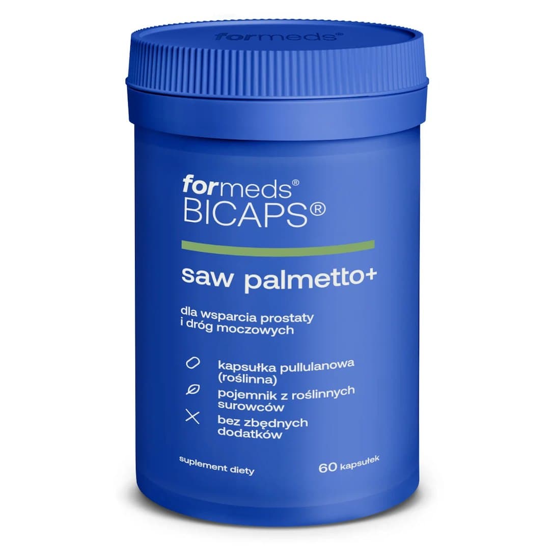 FORMEDS - Bicaps sågpalmetto+ - 60 kapslar – förpackning