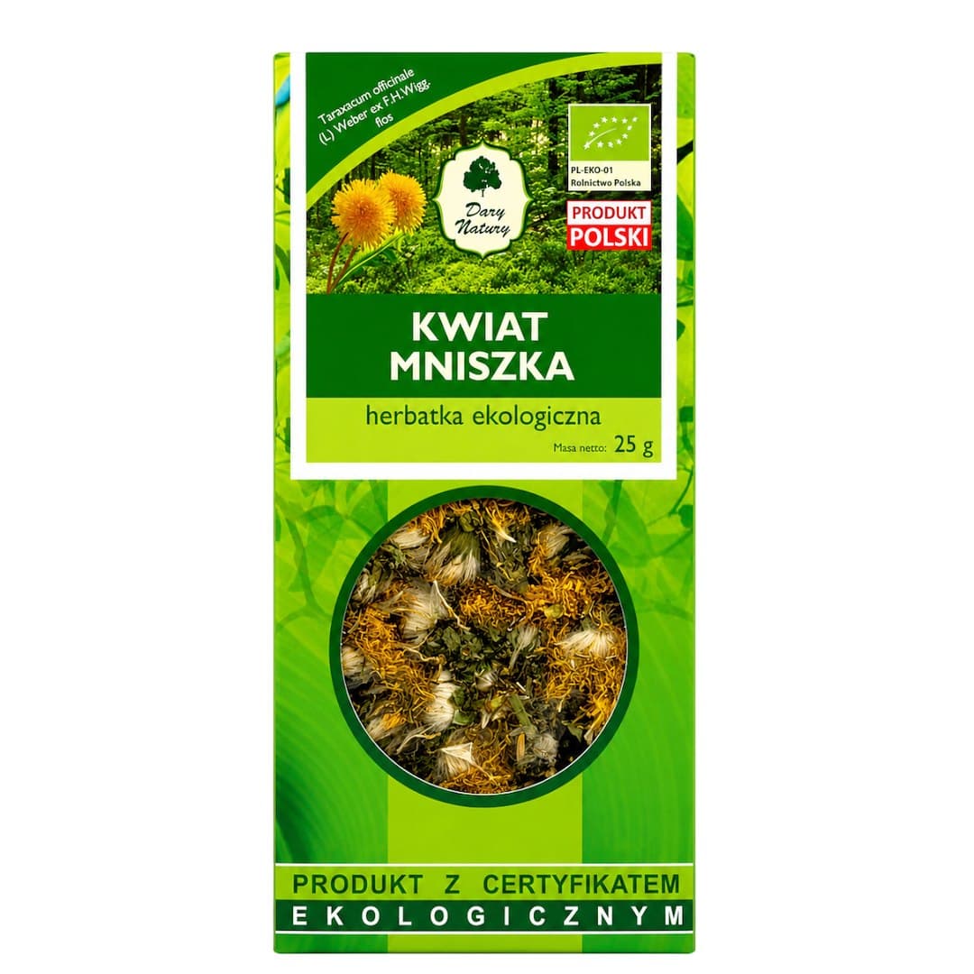Dary Natury - Dandelion Root – Dary Natury förpackning