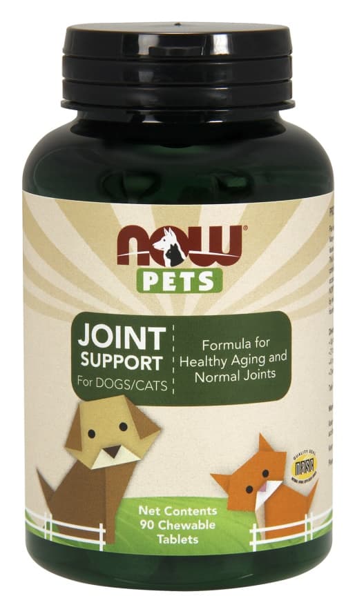 NOW Foods - Pets Joint Support - 90 Gummies Tabs – NOW Foods förpackning