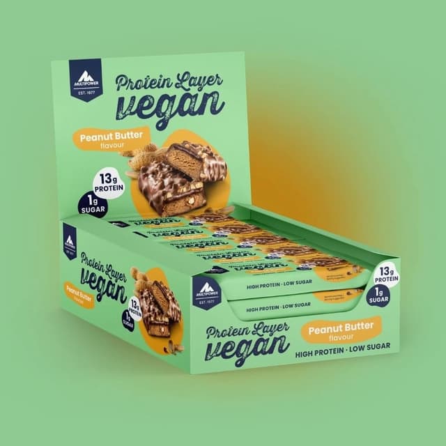 Multipower - Vegansk proteinbar med lag – Multipower