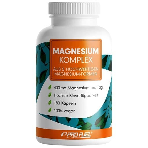 Profuel - Magnesiumkomplex - 180 kapslar – Profuel