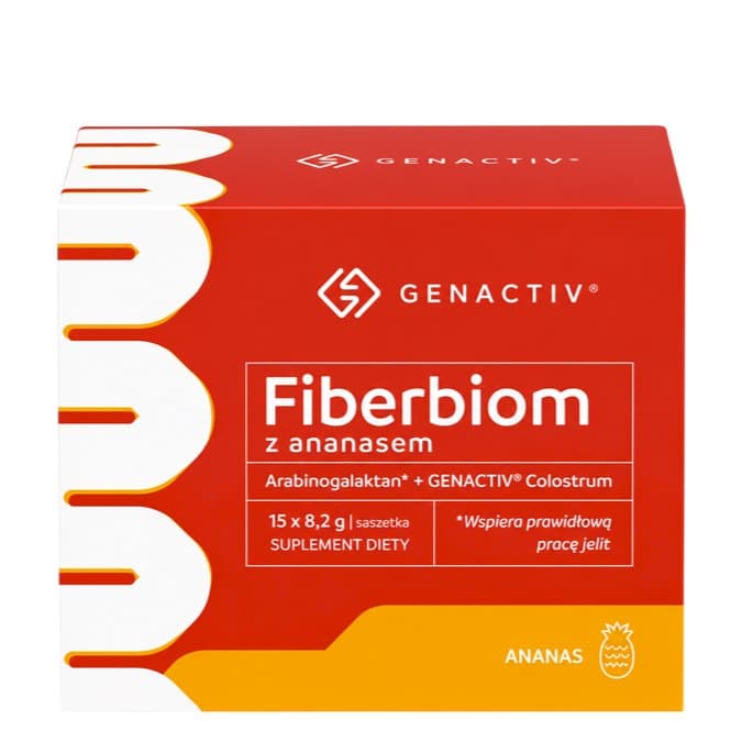 Genactiv - Fiberbiom - Fordøjelsesfiberstøtte – Genactiv emballage