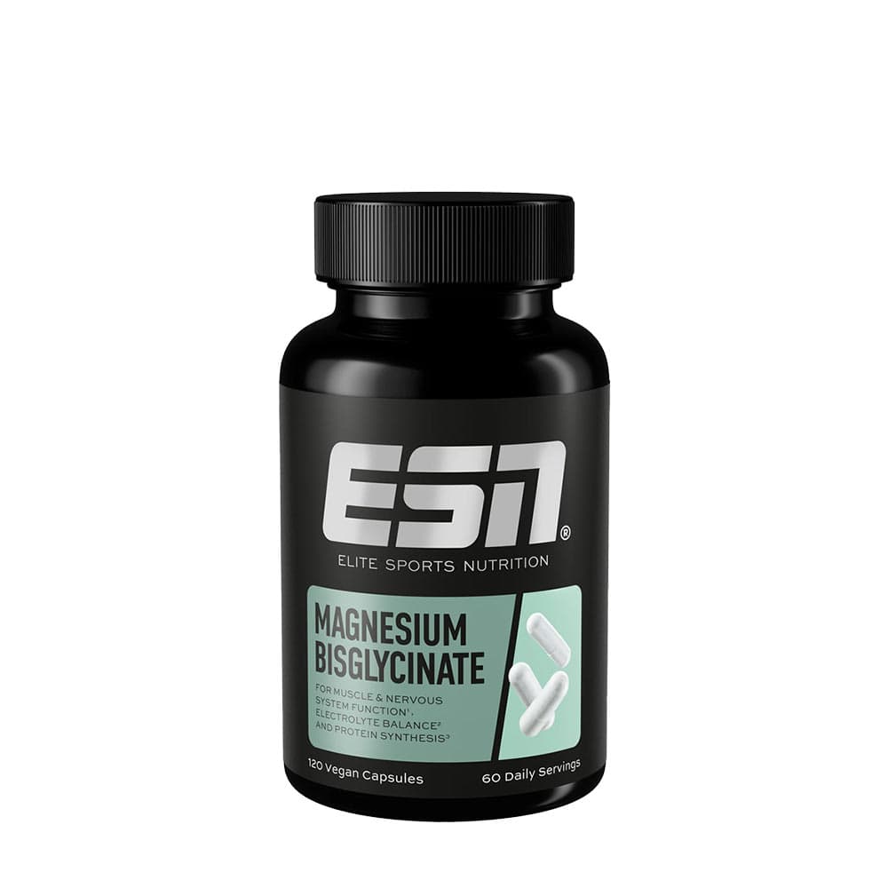 ESN - Magnesium Bisglycinate – ESN (Elite Sports Nutrition) förpackning