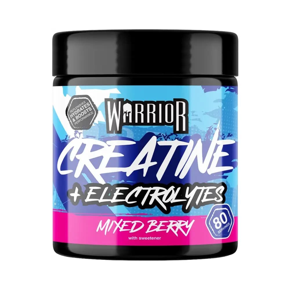 Warrior - Creatine Plus Elektrolytter – Warrior emballage