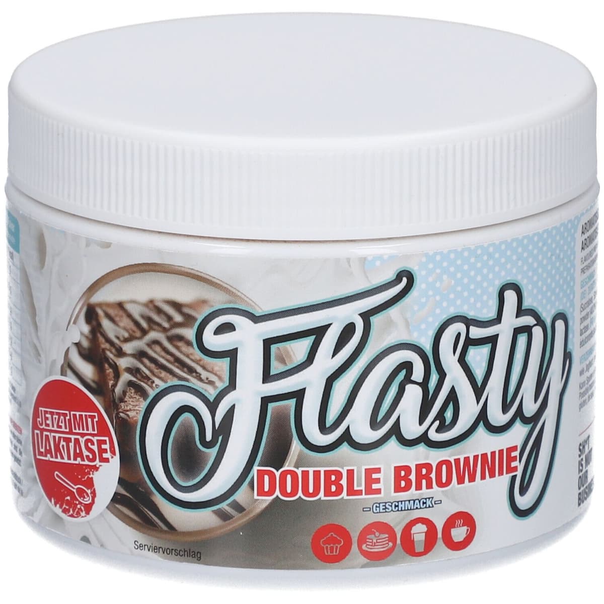 Sinob - Flasty smakpulver - Dubbel brownie, 250 g – Sinob förpackning
