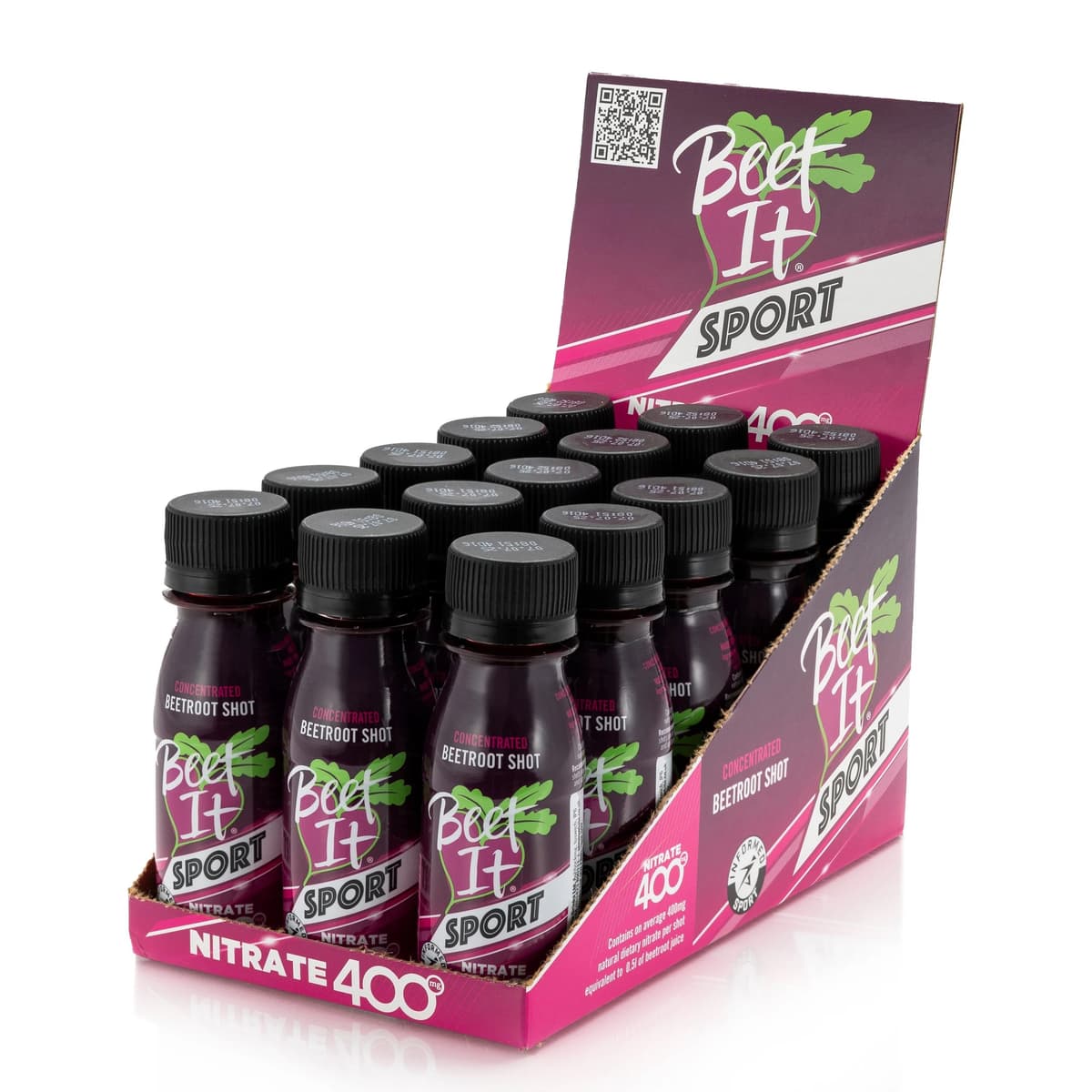 Beet It - Beetroot Shot 15 x 70ml – Beet It förpackning