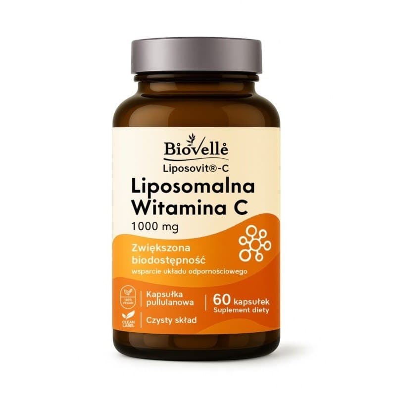 Biovelle - Liposomalt Vitamin C - 60 kapslar – förpackning