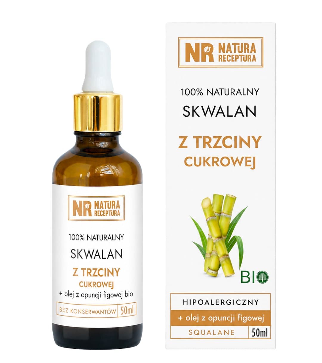 Natura Receptura - Squalane - 50ml – Natura Receptura förpackning
