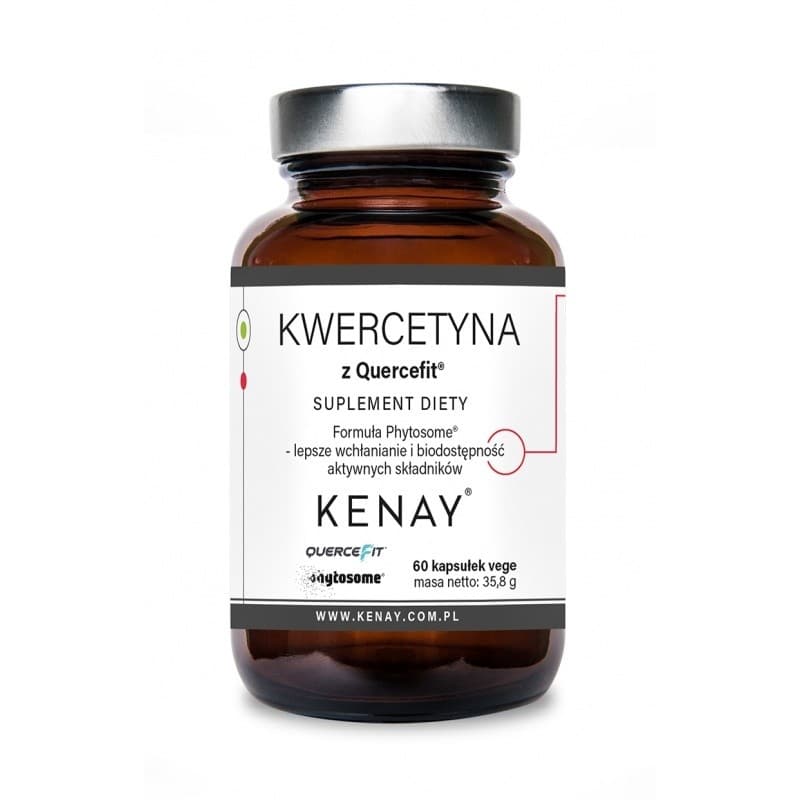 Kenay - Quercetin med Quercefit - 60 Kapsler – Kenay emballage