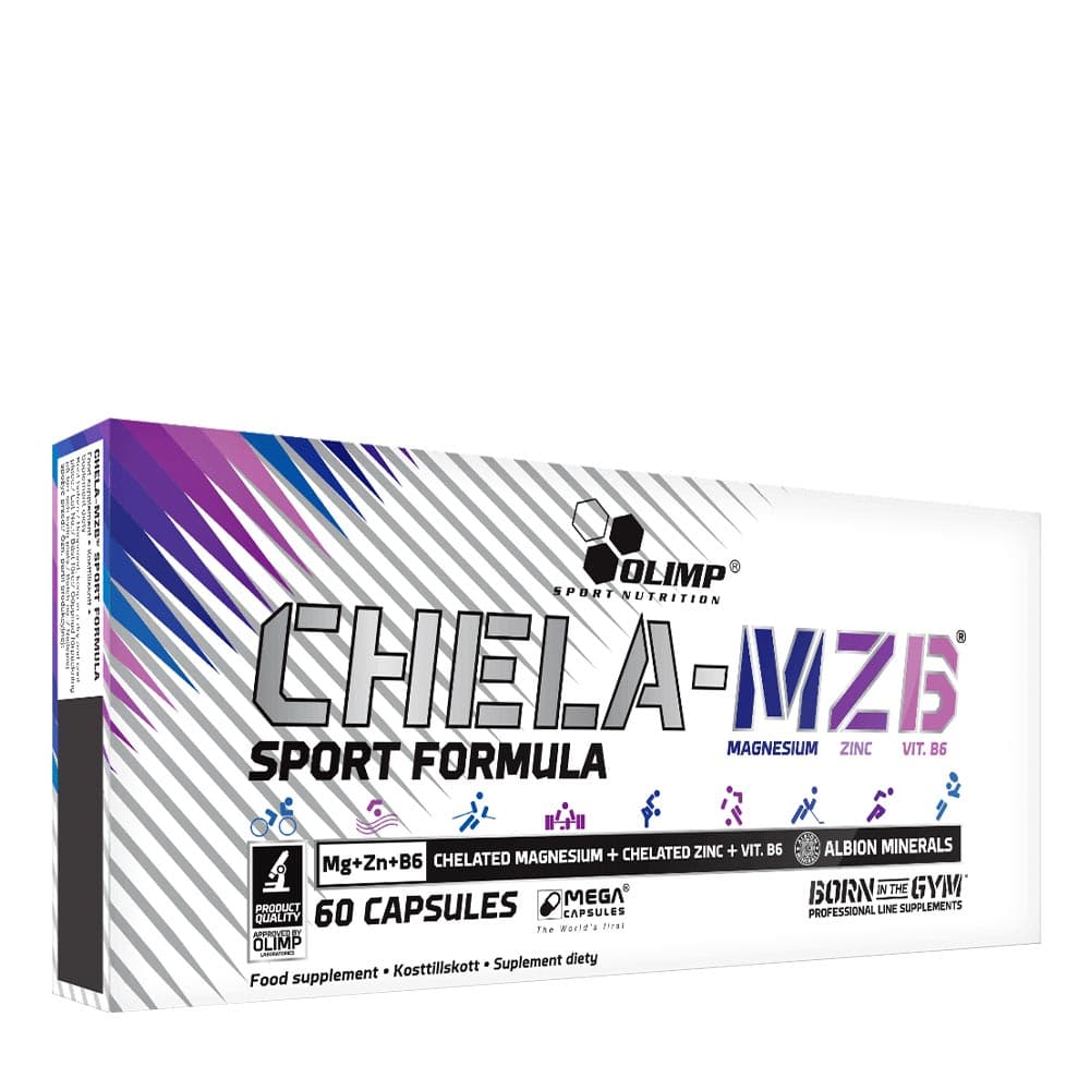 Olimp Labs - Chelated Magnesium Zinc Boron Sport Formula - 60 Caps – Olimp Labs förpackning