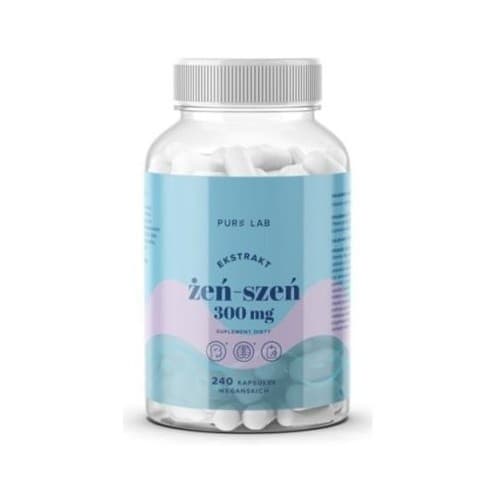Pure Lab - Ginseng Extract - 240 Caps – Pure Lab förpackning