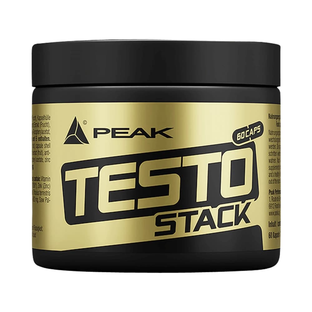 Peak Performance - Testo Stack - Standard - 60 Kapsler – Peak emballage