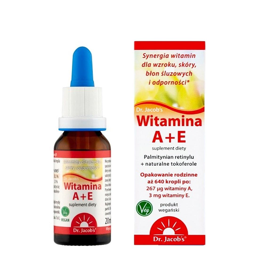 Dr. Jacob's - Vitamin A+E – Dr. Jacob's emballage
