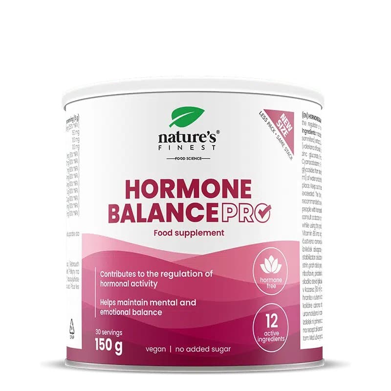 NUTRISSLIM D.O.O. - Nature's Finest Hormone Balance PRO 150 g – NUTRISSLIM D.O.O. förpackning