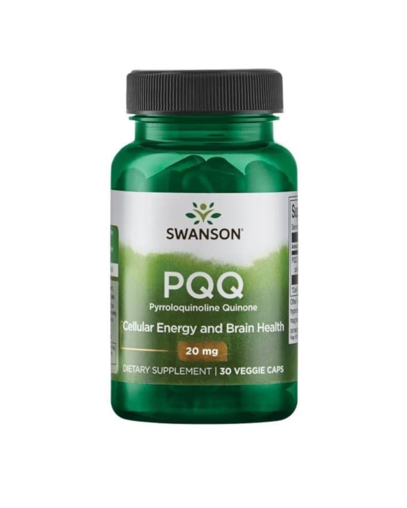 Swanson - PQQ - 30 Veggie Caps – Swanson förpackning