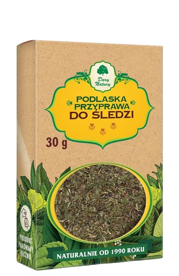 Dary Natury - Herring Seasoning 50g – Dary Natury förpackning