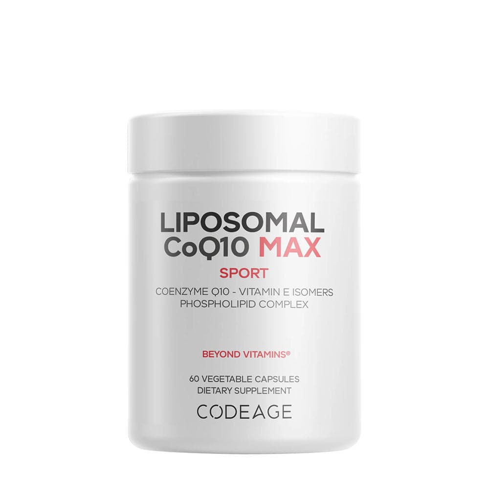 Codeage Liposomal CoQ10 Max - 60 Vcaps - 60 Vegetable Caps – Codeage förpackning