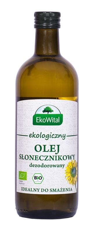 EkoWital - Sunflower Oil - 1 l – EkoWital förpackning