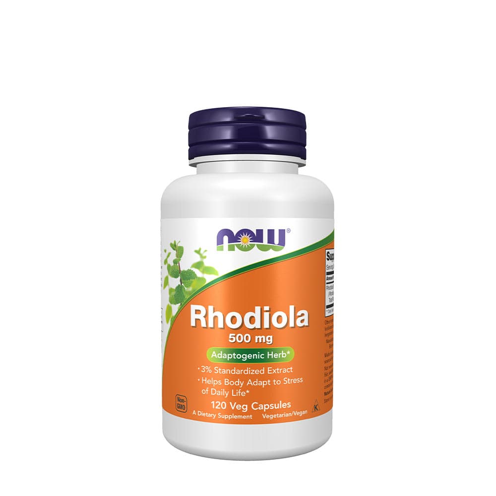 NOW Foods - Rhodiola Rosea 500mg - 120 Caps