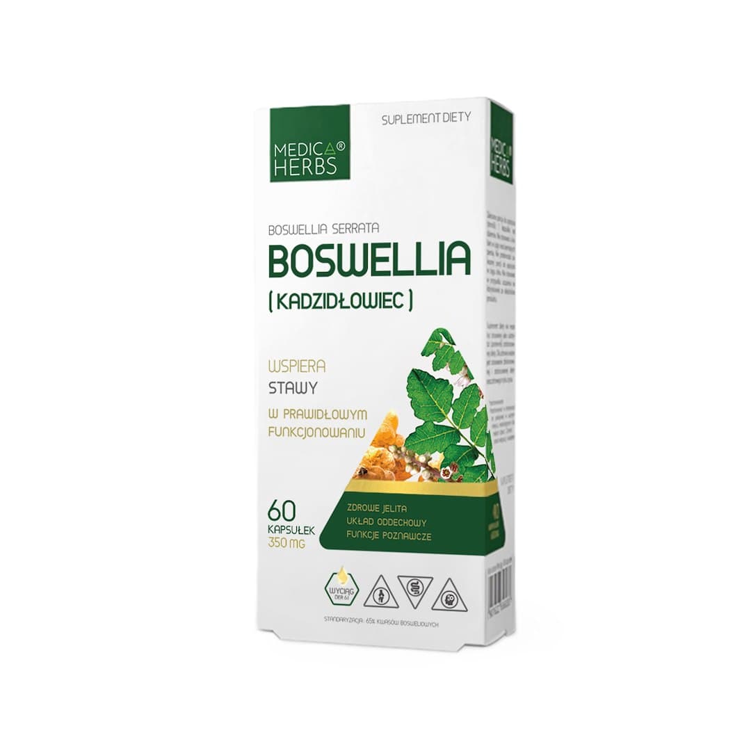 Medica Herbs - Boswellia - 60 Caps – Medica Herbs förpackning