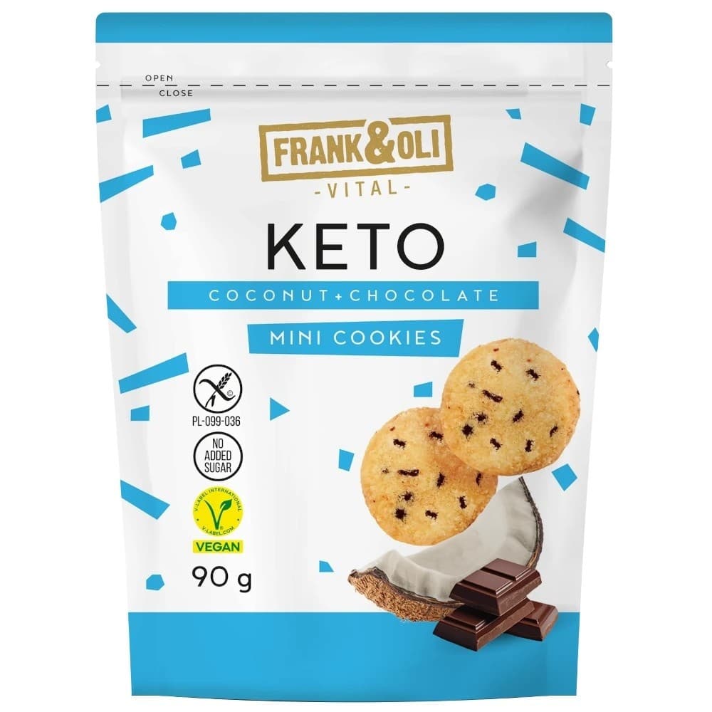 Frank&Oli - KETO Mini Cookies – Frank&Oli pakkaus