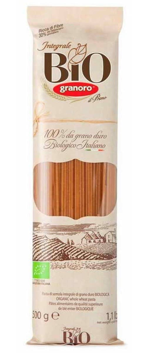 Granoro - Täysjyväspagetti BIO - 500g – Granoro pakkaus