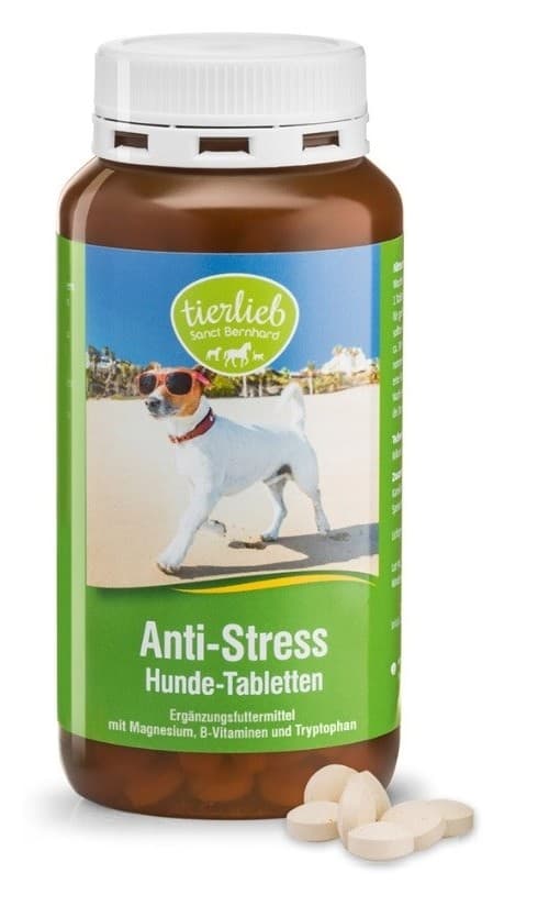 Tierlieb - Anti-Stress Dog Tabs - 340 Tabs – Tierlieb förpackning