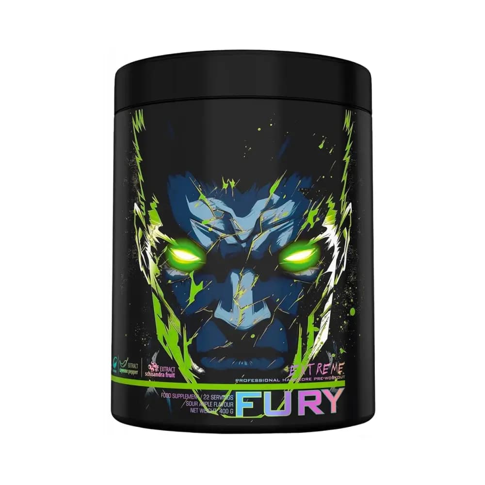 Genius Nutrition Fury Extreme Pre-Workout – Genius Nutrition förpackning
