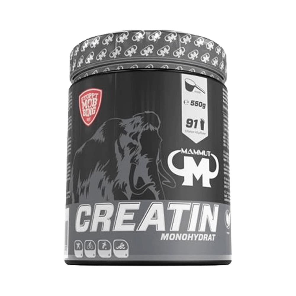 Mammut - Creatine Monohydrate - Standard - 550g – Mammut förpackning