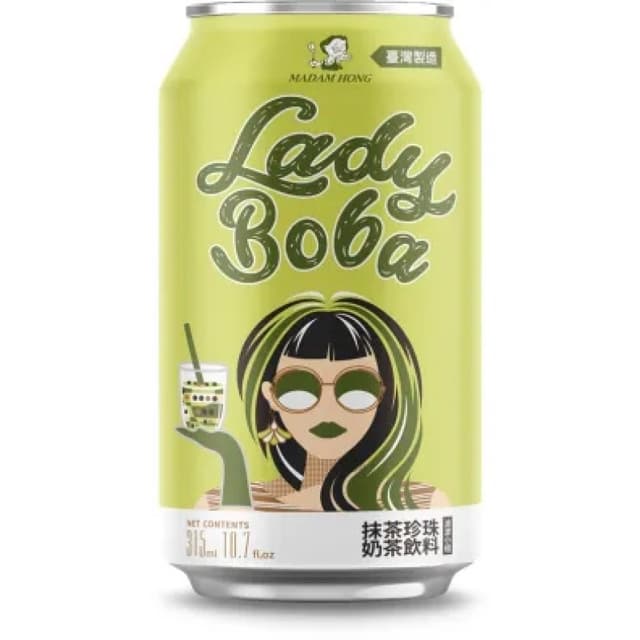 Madam Hong - Matcha Bubble Tea Drink 315ml – Madam Hong