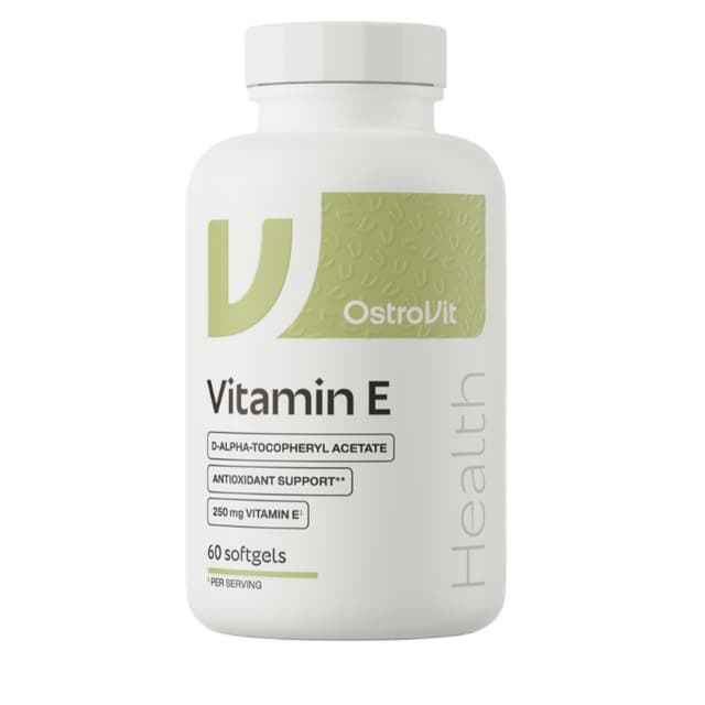 OstroVit - Vitamin E, 250mg - 60 softgels – OstroVit