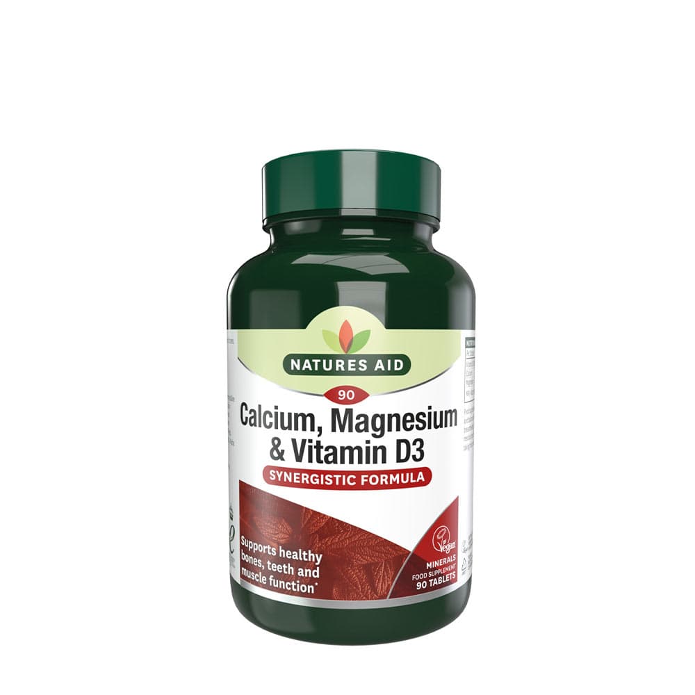 Nature's Aid - Calcium, Magnesium & Vitamin D3 - 90 Tabs