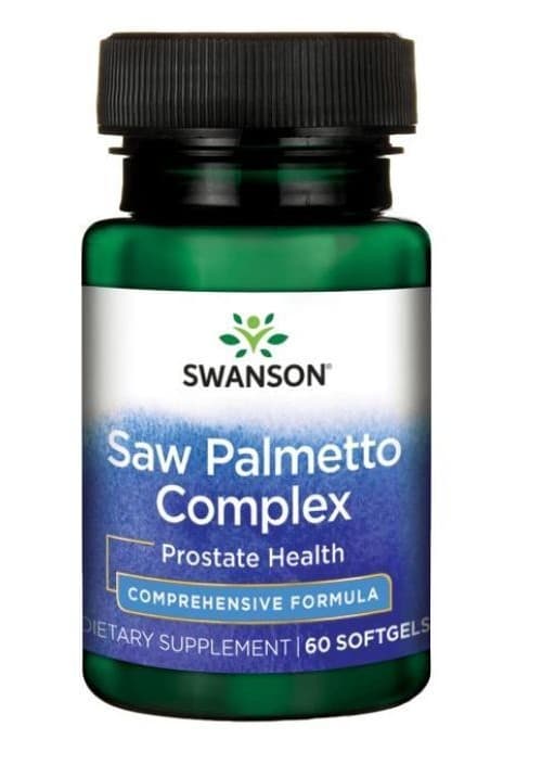 Swanson Saw Palmetto Complex 60 bløde kapsler – Swanson emballage