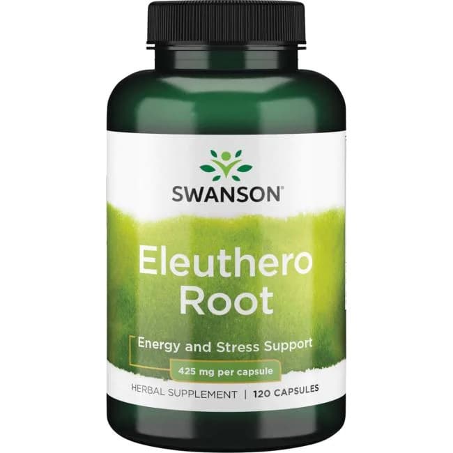 Swanson - Eleuthero Root - 120 Kapsler – Swanson emballage