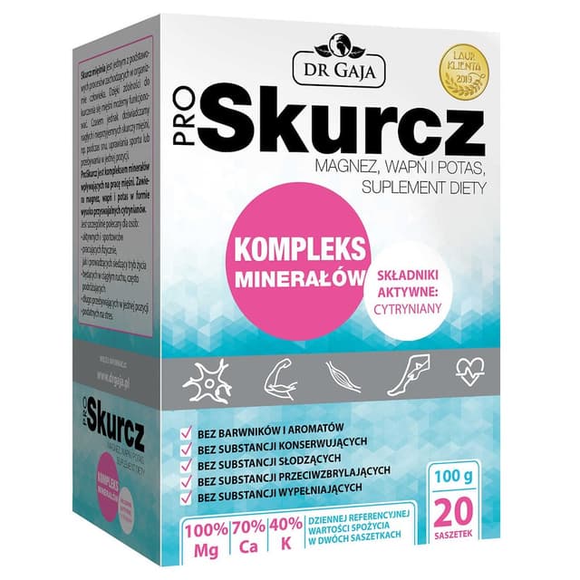 Dr Gaja - ProSkurcz - 20 portionspåsar, 100 g – Dr Gaja