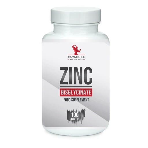 #GymJuice - Zinkbisglycinat - 100 tabletter – #GymJuice