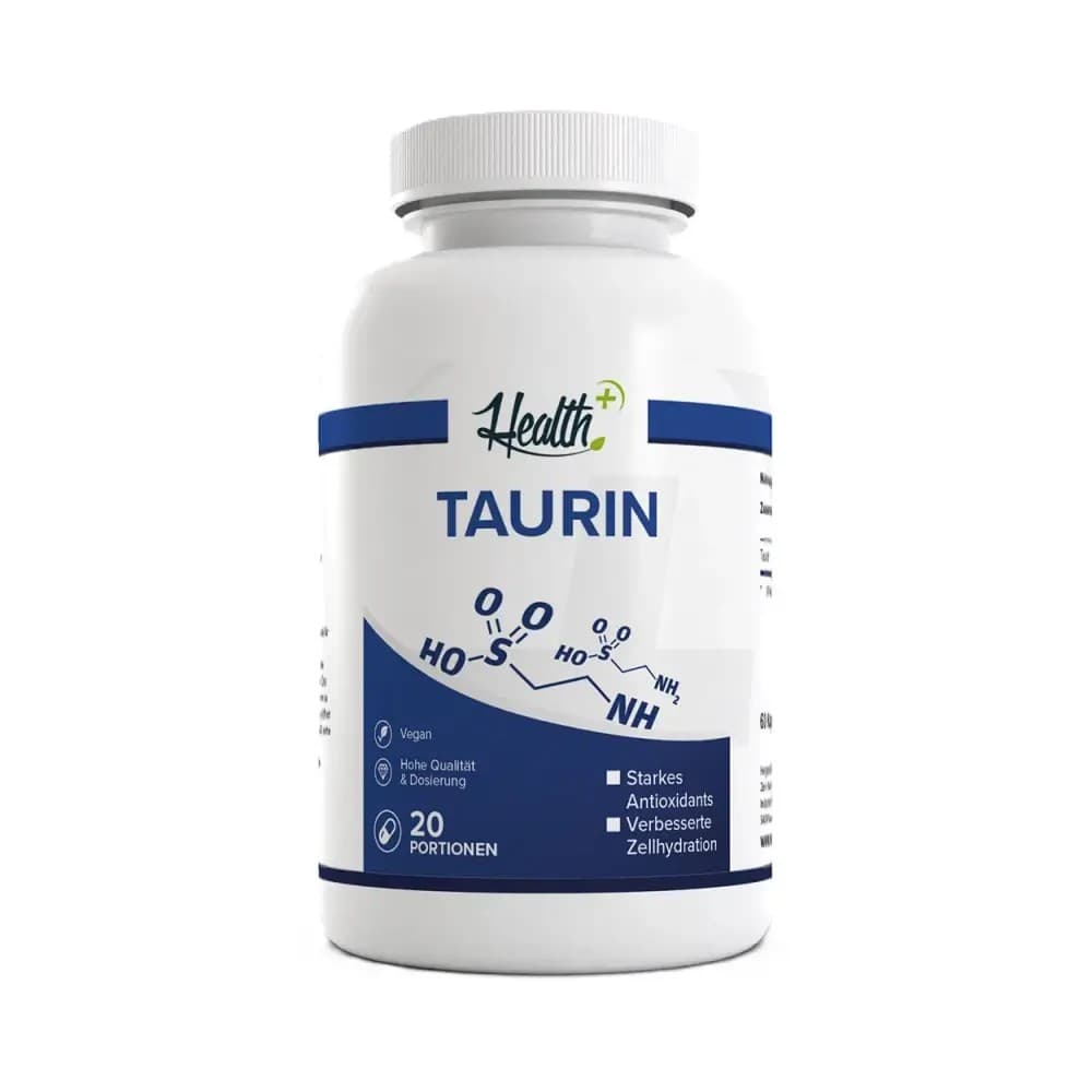 ZEC+ - Health+ Taurin - Amino Acid Supplement – ZEC+ förpackning