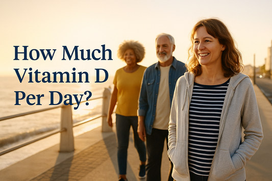 Hur mycket D-vitamin behöver man få i sig varje dag?