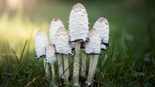 Hälsofördelar med Shaggy Mane svamp