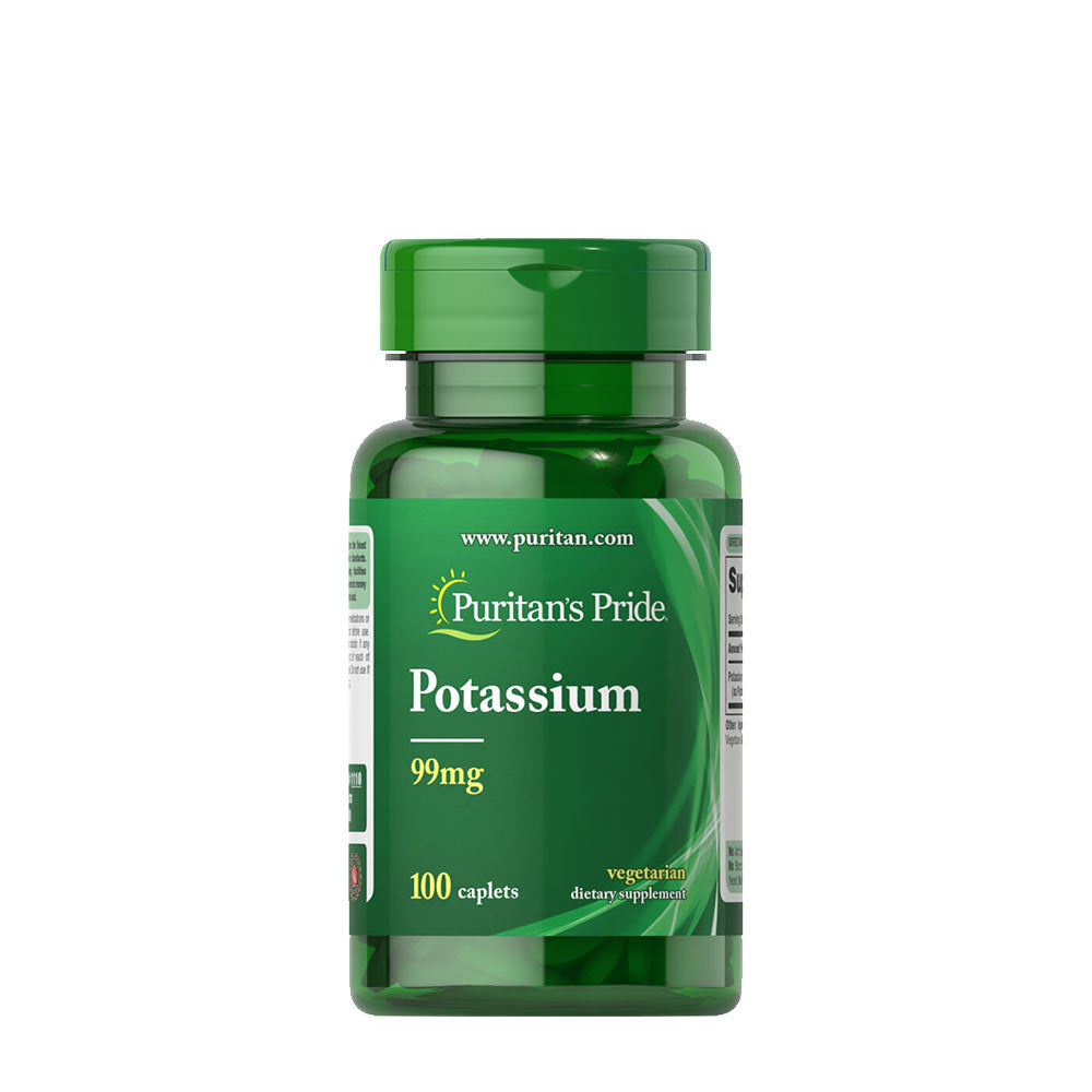 Puritan's Pride - Potassium - 100 Caplets