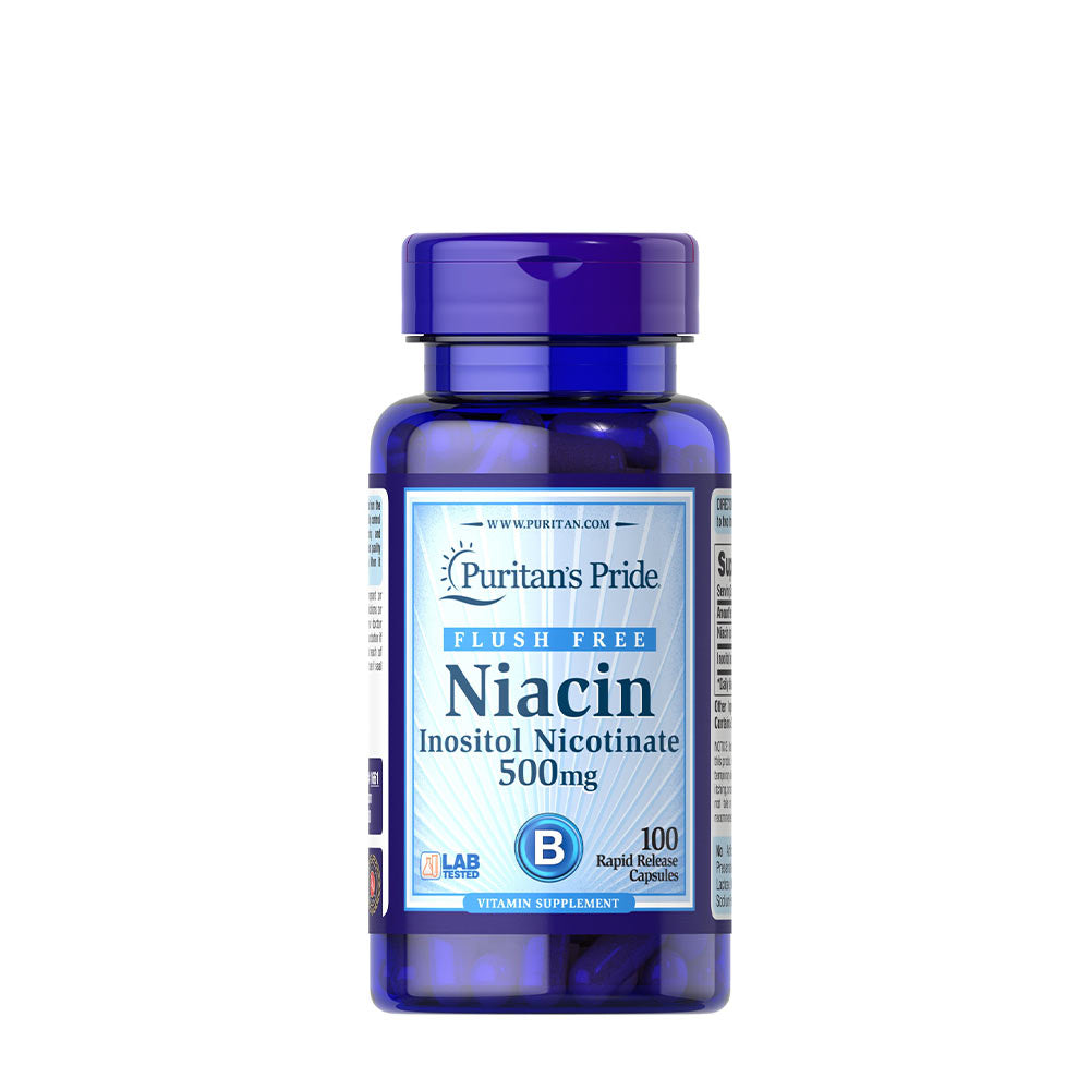 Puritan's Pride Niacin näringsfakta & ingredienser