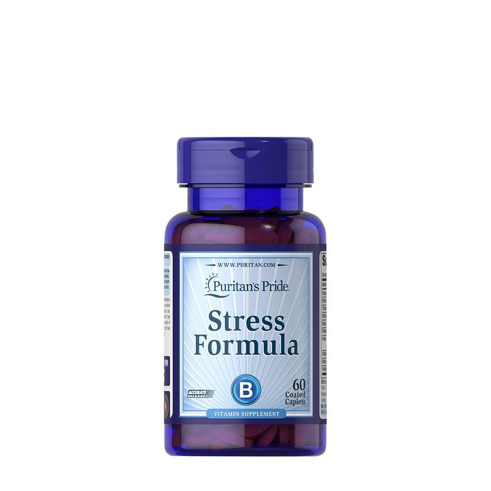 Puritan's Pride Stress Formula öppen förpackning