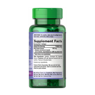 Mjölktistel Extract 4:1 – 1000mg Silymarin baksida