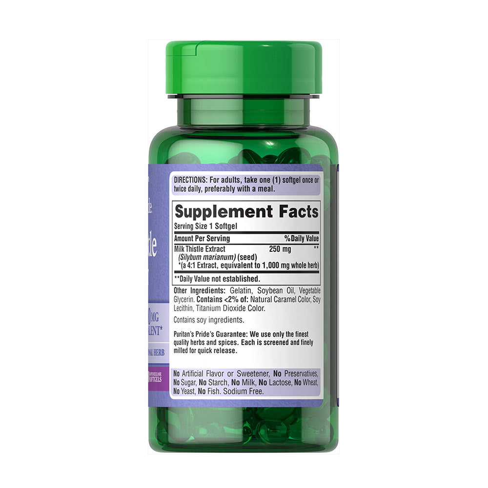 Mjölktistel Extract ingredienser & tillagning