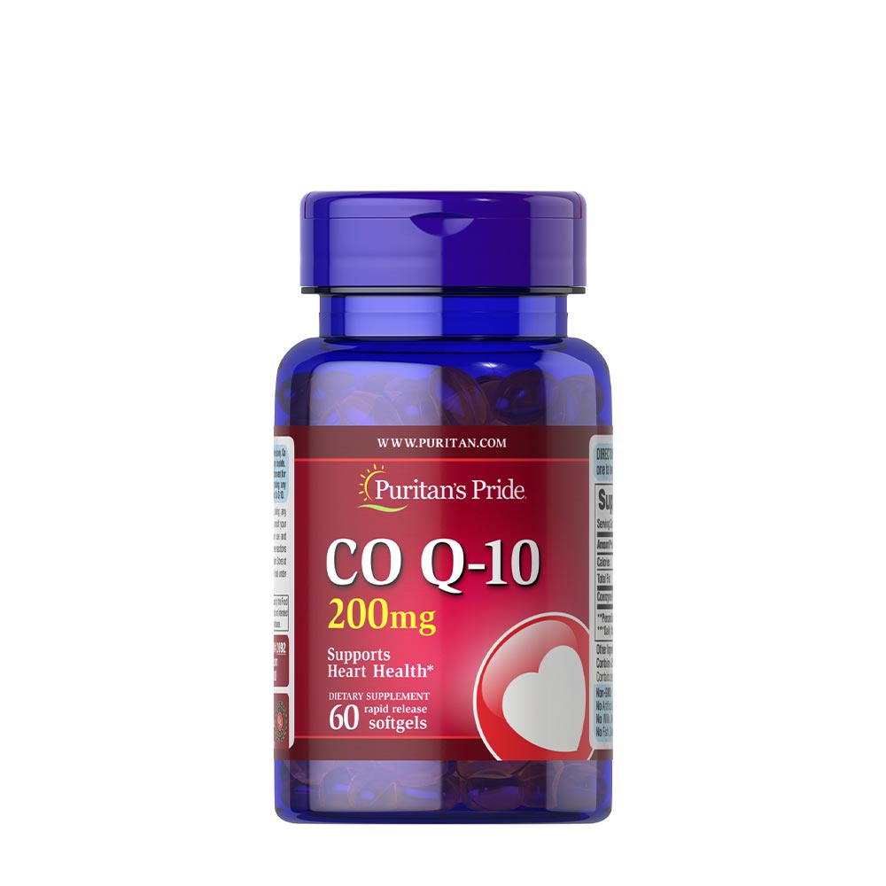 Puritan's Pride CoQ10 200mg kapseldetalj