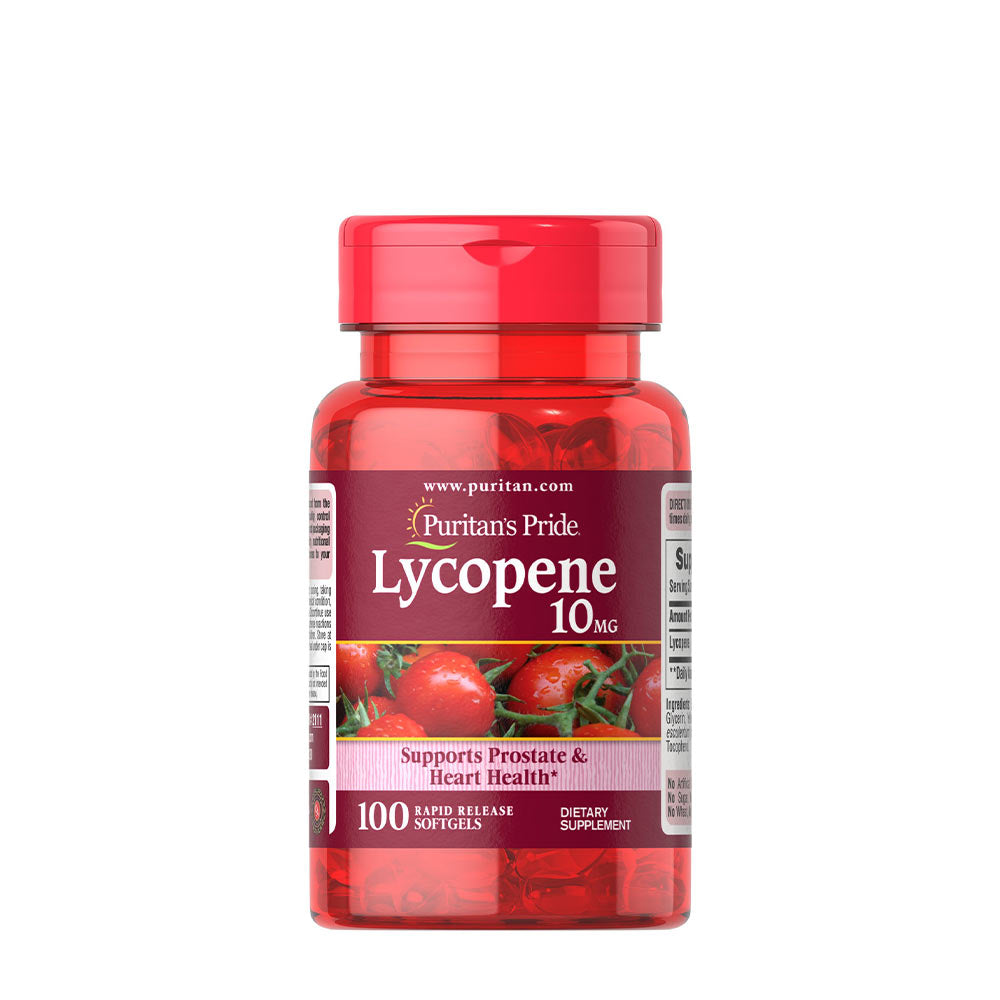 Puritan's Pride Lycopene baksida näringsfakta
