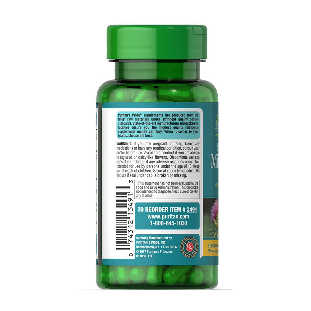 Puritan's Pride - Silymarin Milk Thistle Extract