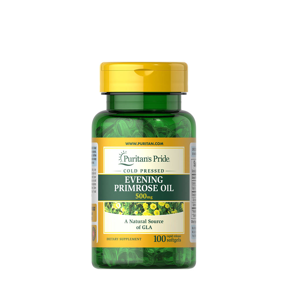 Puritan's Pride - Evening Primrose Oil 500mg - Cold Pressed